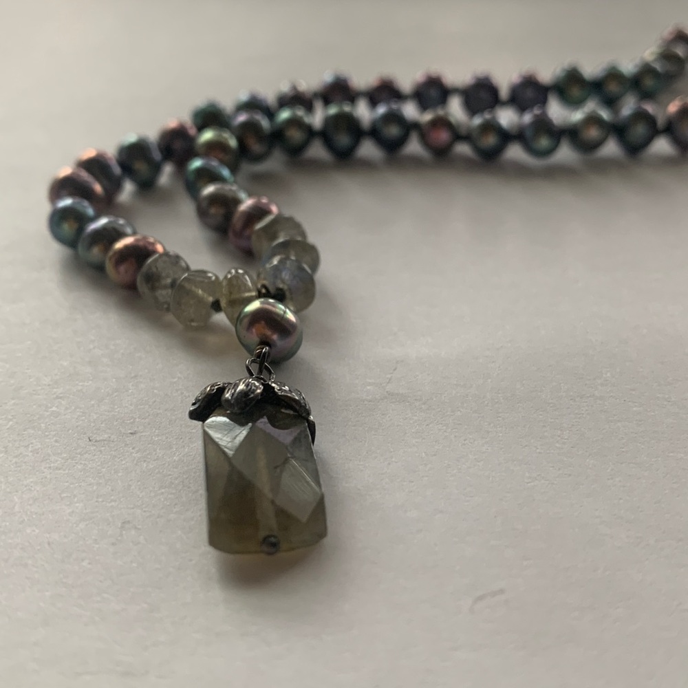 Chan Luu Pearl & Lab Necklace - Picture 14 of 14